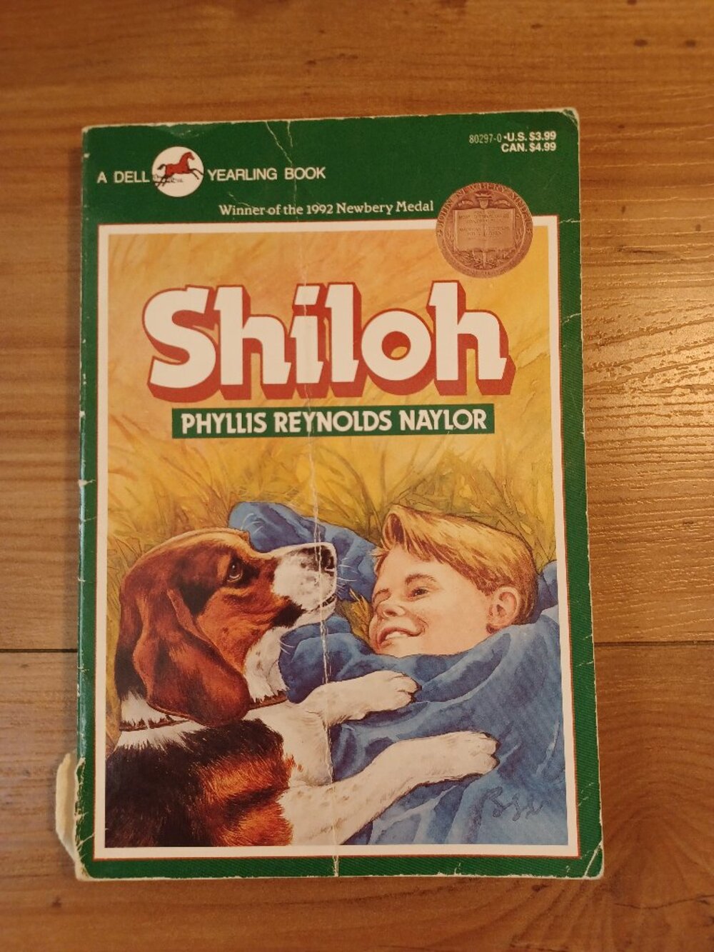 Shiloh  By Philis Reynolds Naylor Book